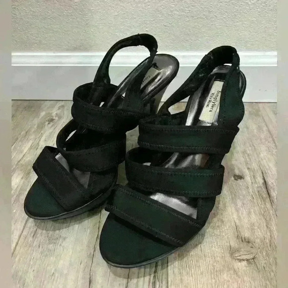 Vintage Simply Vera Vera Wang Sandals - size 7.5 - Picture 8 of 11